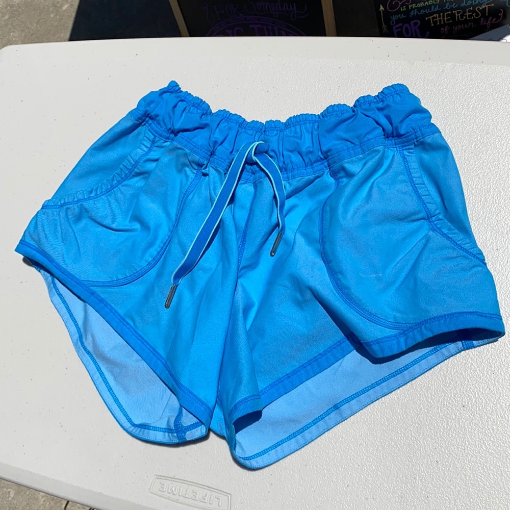 Blue Lululemon Shorts